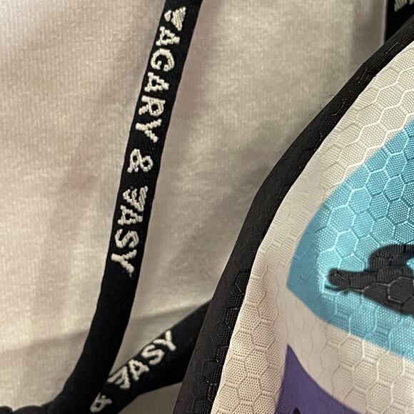 Danskin Agary & Asy Gymnastic Yoga workout draw string tote tote (Pre-Owned) - Picture 3 of 5